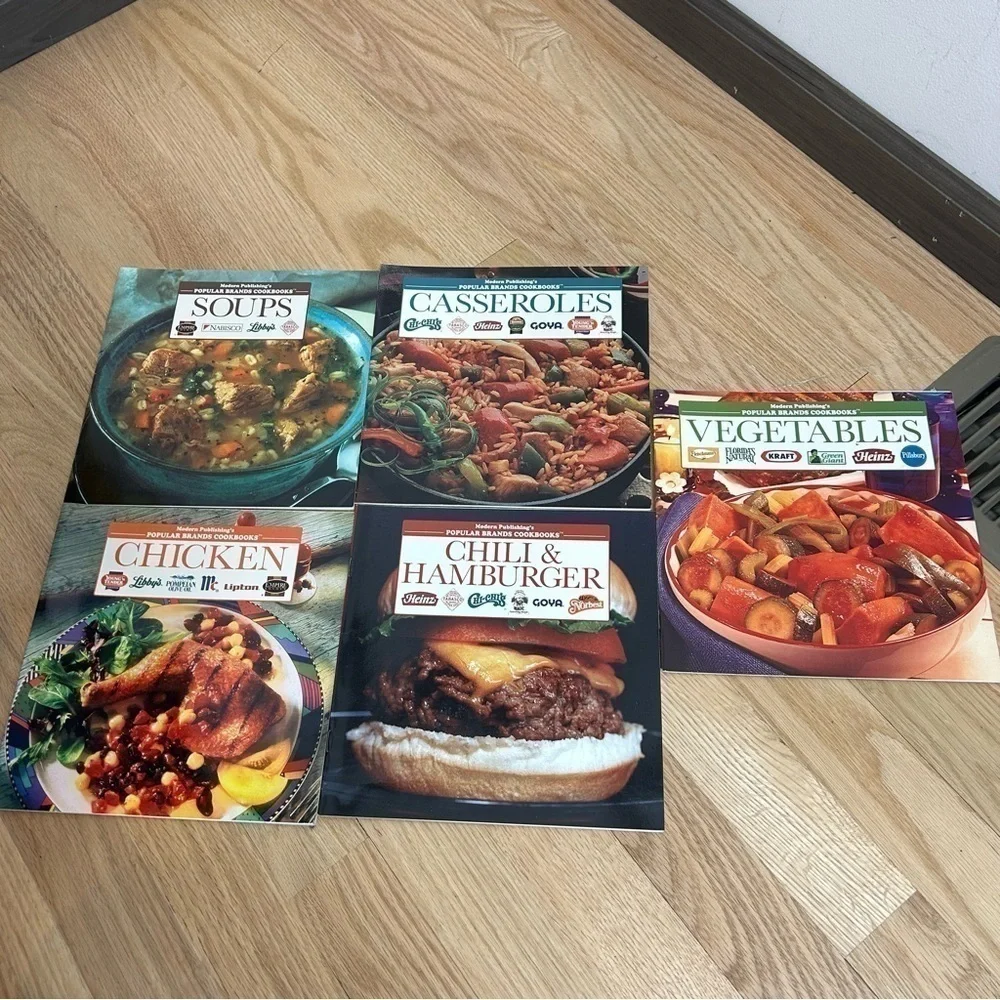 Popular Brands Cookbooks Bundle Modern Publishing’s Soup Chicken Casserole